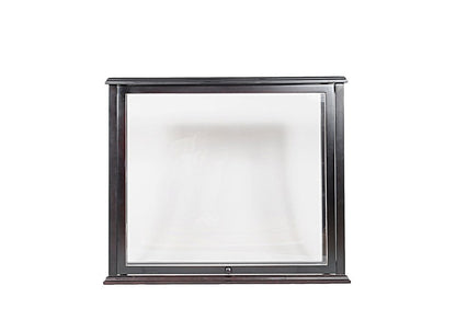 Expositor estándar de vidrio negro de 14"