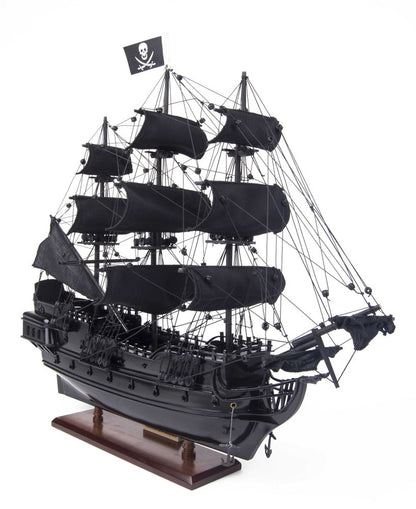 Barco pirata de la Perla Negra de 6,5" x 20" x 19"