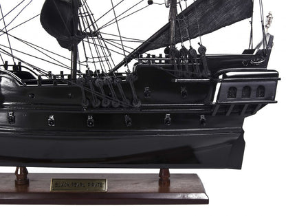 Barco pirata de la Perla Negra de 6,5" x 20" x 19"