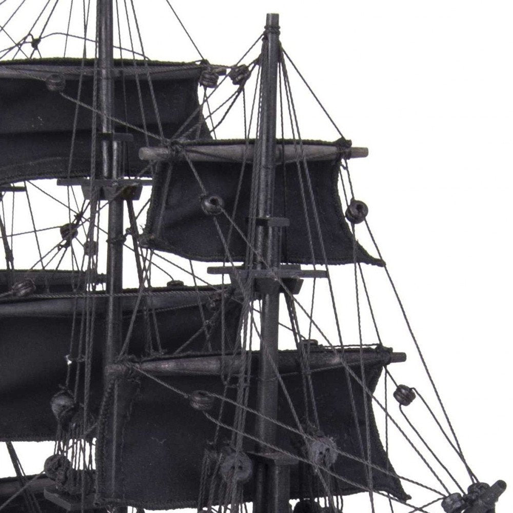 Barco pirata de la Perla Negra de 6,5" x 20" x 19"
