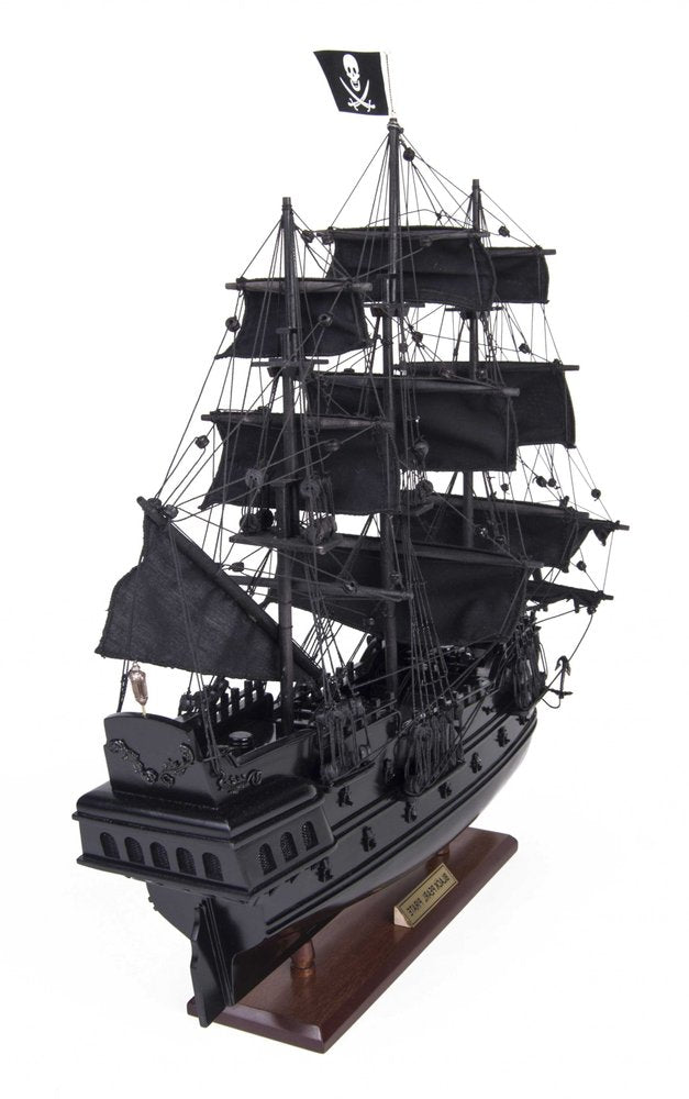 Barco pirata de la Perla Negra de 6,5" x 20" x 19"