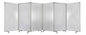 212 X 1 X 71 Green Metal 6 Panel Screen