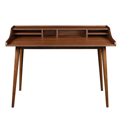 47" Brown Writing Desk