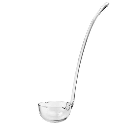 Cucharón para salsa o ponche de cristal soplado sin plomo