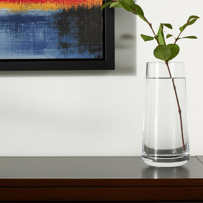 11" Clear Bud Lead Free Crystal Table Vase
