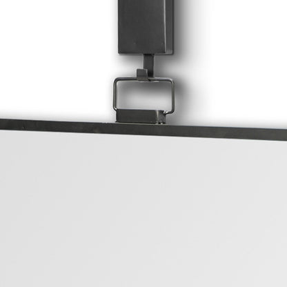 Espejo decorativo con marco de metal color bronce de 44"