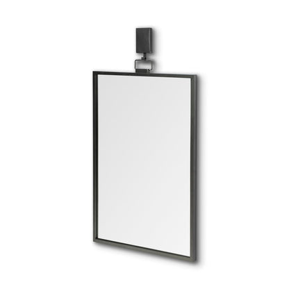 Espejo decorativo con marco de metal color bronce de 44"