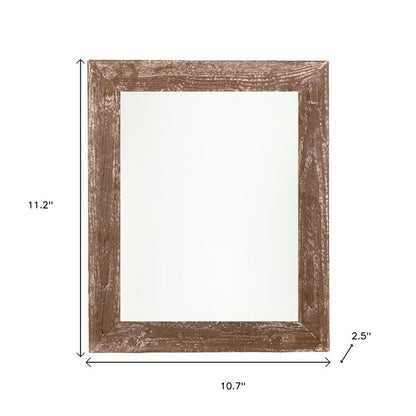 8" x 8" Gray Reclaimed Wood Tabletop Picture Frame