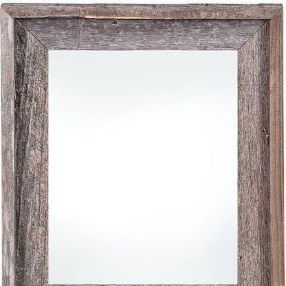 5" x 7" Gray Solid Wood Tabletop Picture Frame