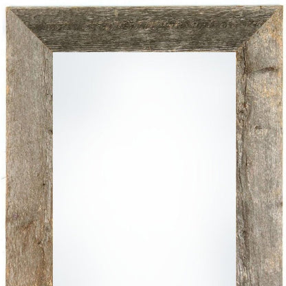8.5" x 11" Gray Solid Wood Tabletop Picture Frame
