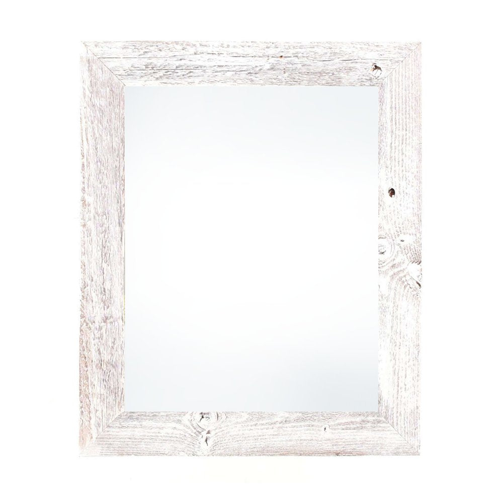 18" x 24" White Solid Wood Hanging Picture Frame