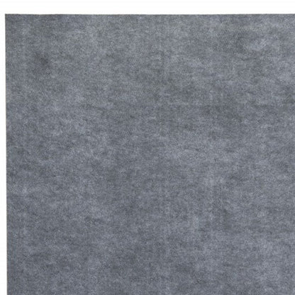 6' Round Gray Non Slip Rug Pad