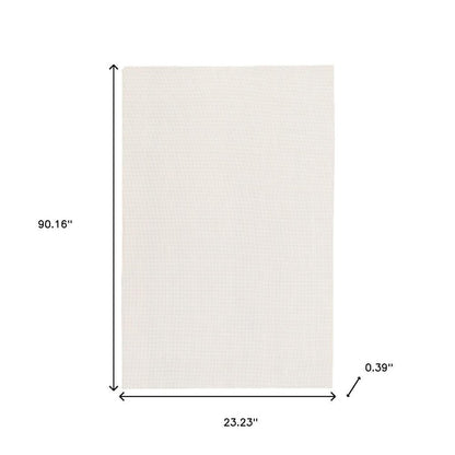 8' x 10' Beige Non Slip Rug Pad