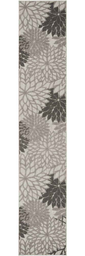 10' Gray Indoor Outdoor Area Rug