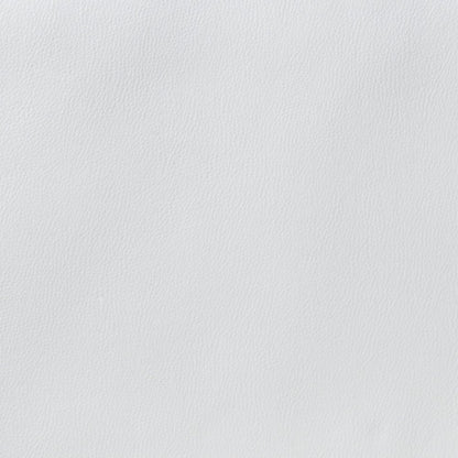Silla de oficina giratoria ajustable de piel sintética en blanco y negro