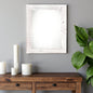 12" x 16" White Solid Wood Hanging Picture Frame