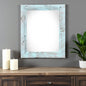 20" x 24" Blue Solid Wood Hanging Picture Frame