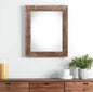 24" x 30" Brown Solid Wood Hanging Picture Frame