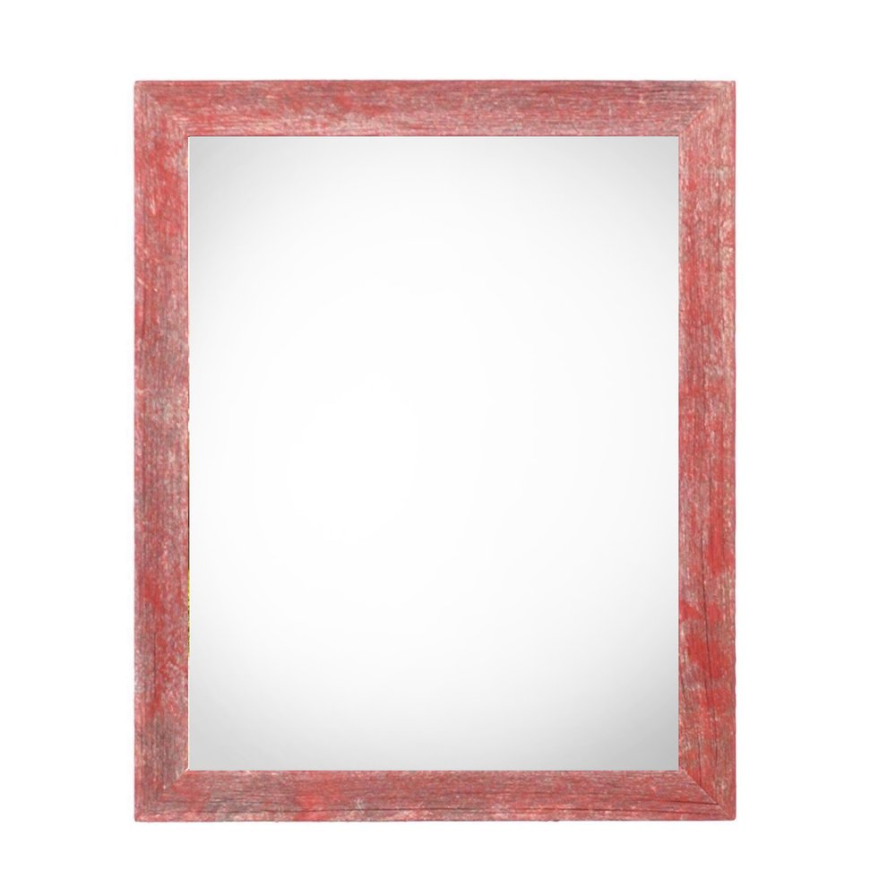 5" x 7" Red Solid Wood Tabletop Picture Frame