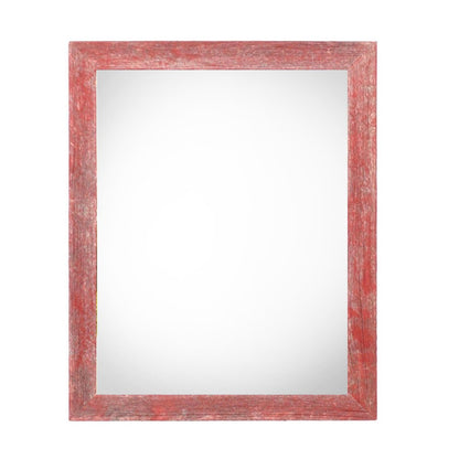 5" x 7" Red Solid Wood Tabletop Picture Frame