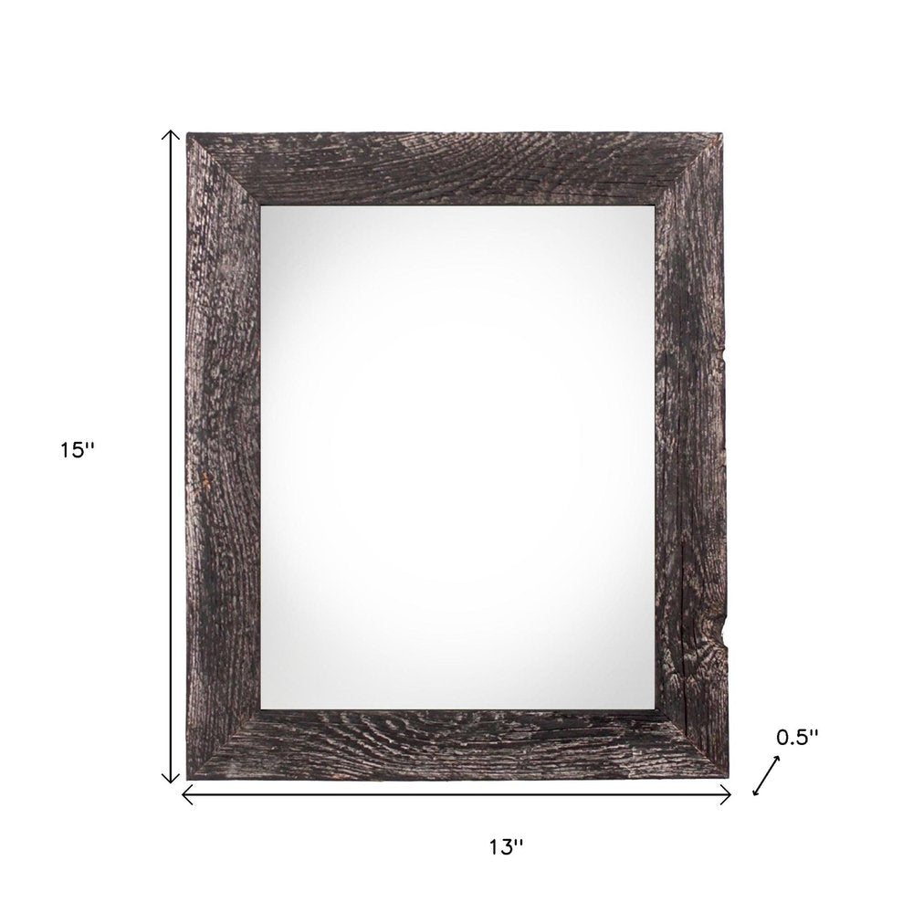 8.5" x 11" Black Solid Wood Tabletop Picture Frame