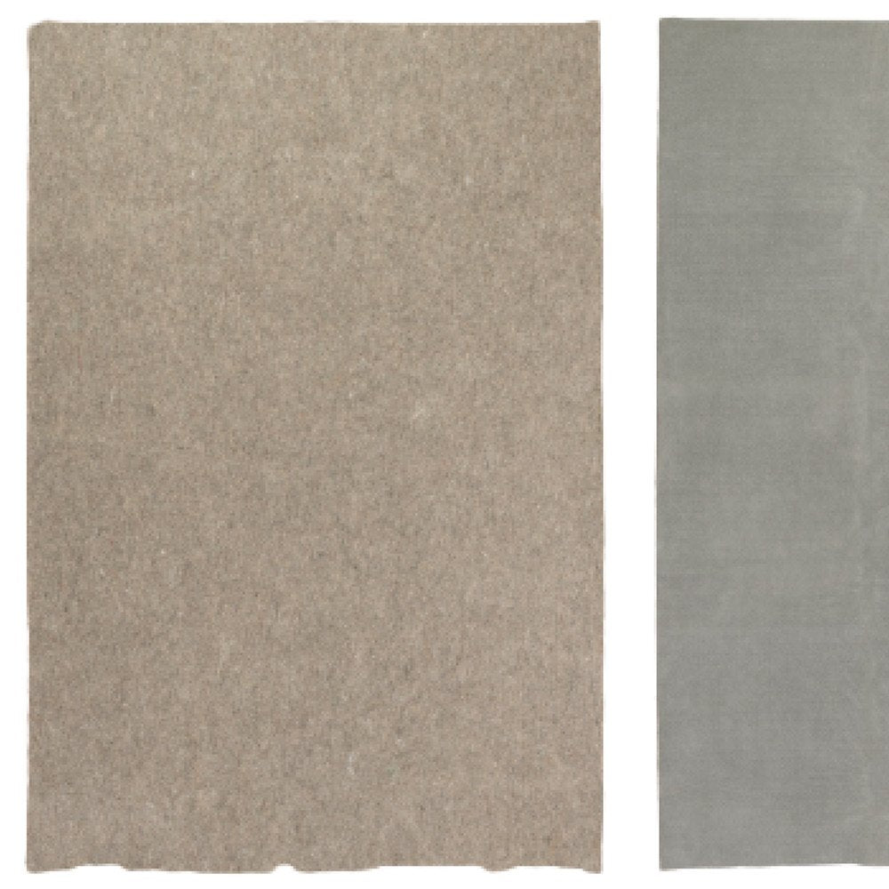 6' x 9' Gray Non Slip Rug Pad