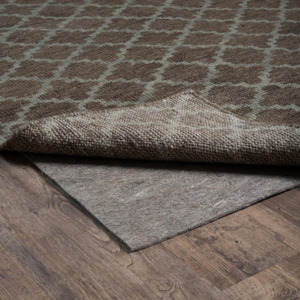 6' x 9' Gray Non Slip Rug Pad