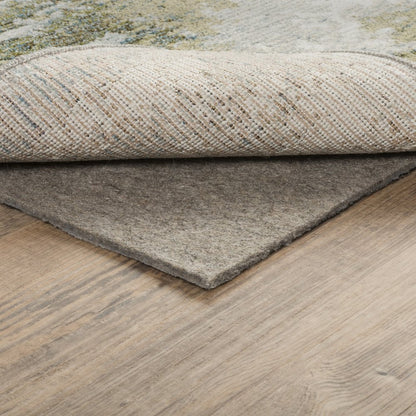 6' x 9' Gray Non Slip Rug Pad