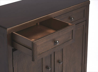 Imperial Coffee Console Cabinet
