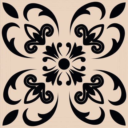 7" X 7" Mini Orchid Peel And Stick Removable Tiles