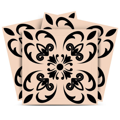 7" X 7" Mini Orchid Peel And Stick Removable Tiles