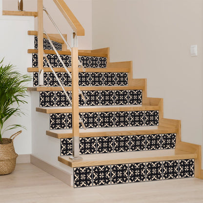 8" X 8" Black Sheep Peel And Stick Removable Tiles