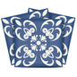 8" X 8" Wedgwood Blue And White  Peel And Stick Removable Tiles