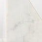 Set of Two White Marble Triangle Decorative Bookends
