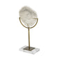 White And Gold Coastal Sculpture
