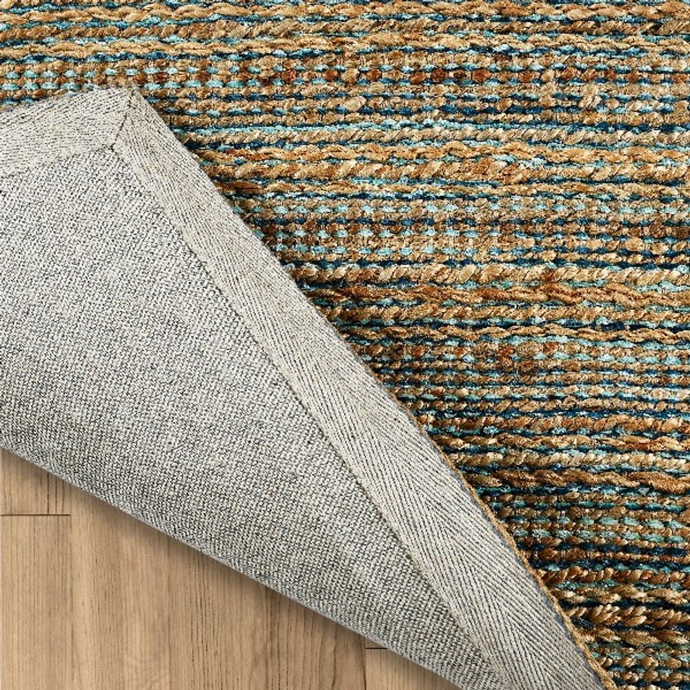 9' X 12' Natural Hand Woven Area Rug