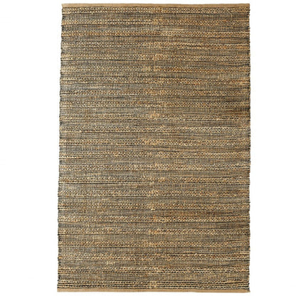 9' X 12' Natural Jute Hand Woven Area Rug