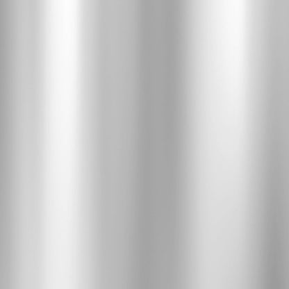 47" White and Silver Faux Marble Sled Console Table