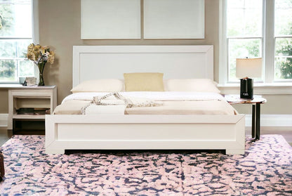 Oak Wood King Bed Frame
