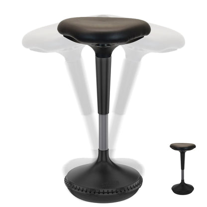 Black Adjustable Height Swivel Office Chair