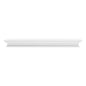 Estante flotante de pared XL clásico blanco de 47"
