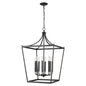 Kennedy 8-Light Matte Black Pendant