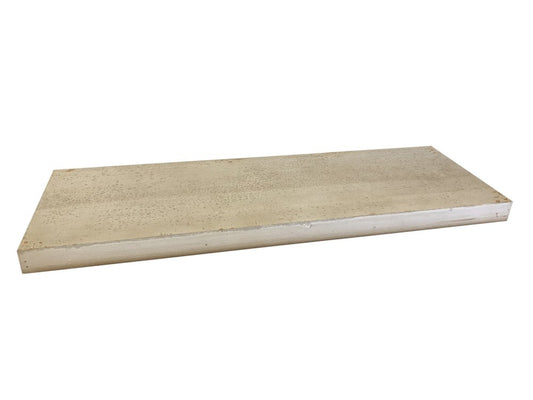 Estantería de pared de madera maciza de 8"