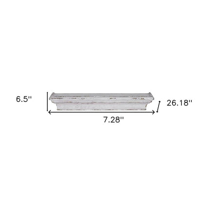 Estantería de pared de 7"
