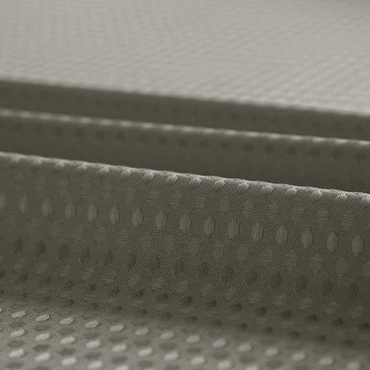 Juego de cortina y forro de ducha de rejilla y transparencias en gris