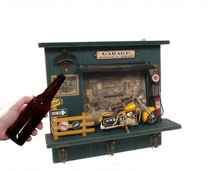 Organizador de llaves vintage de Harley Garage