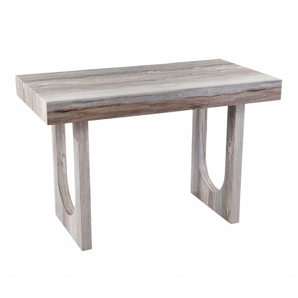 45" Brown Writing Desk