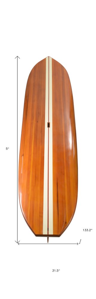 5" Brown Wood Outdoor Game