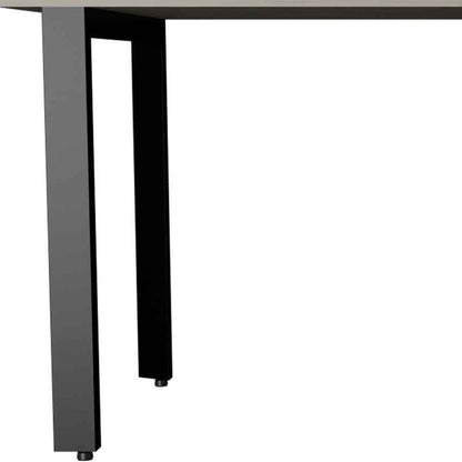 Escritorio para computadora gris claro de 58"