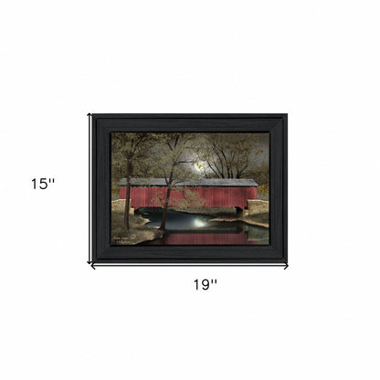 Warm Summers Eve 3 Black Framed Print Wall Art